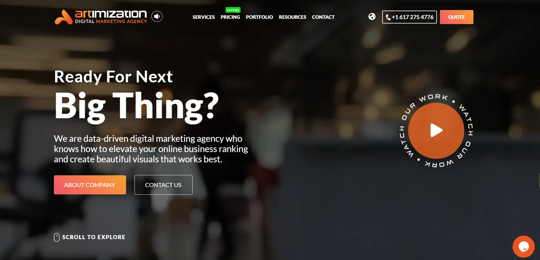 Artimization Homepage