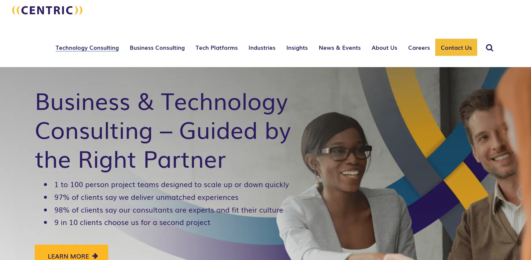 Centric Homepage