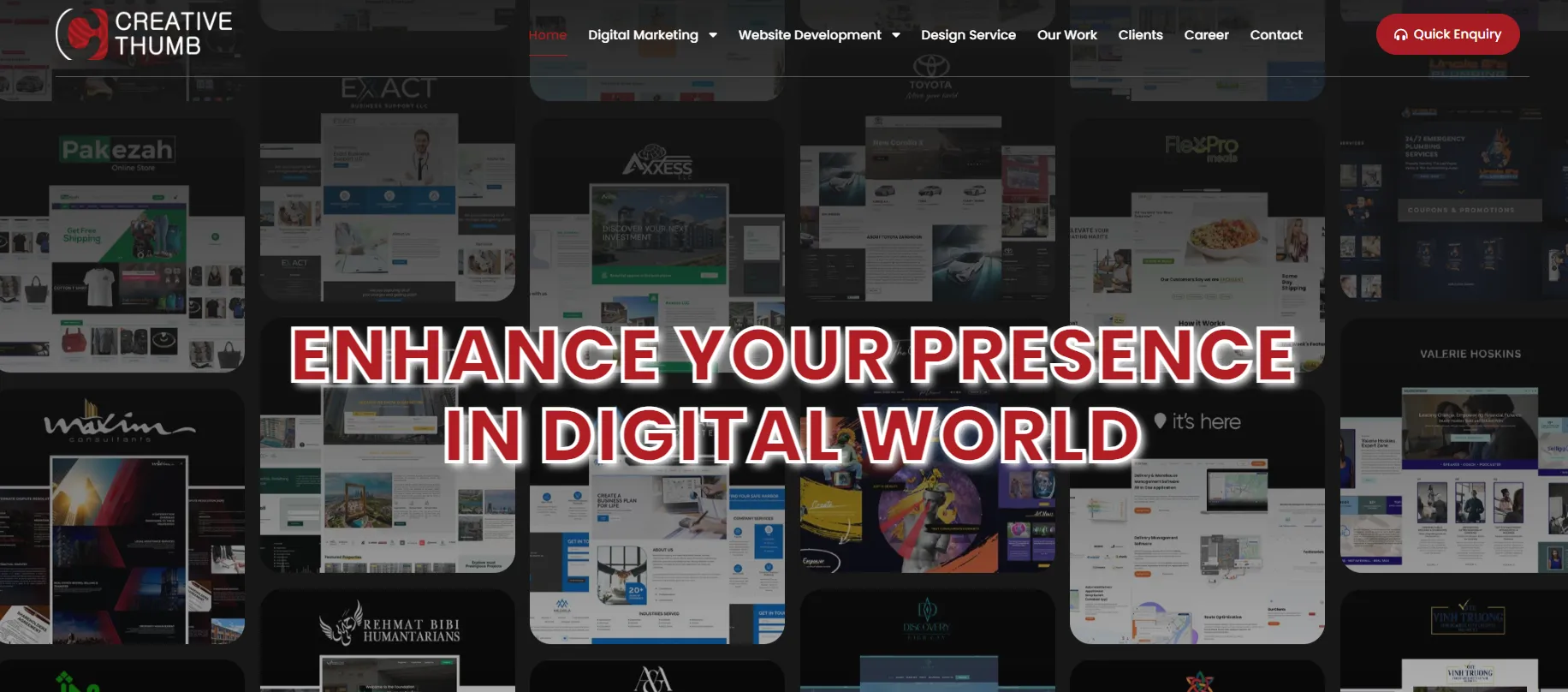 Creative Thumb Homepage