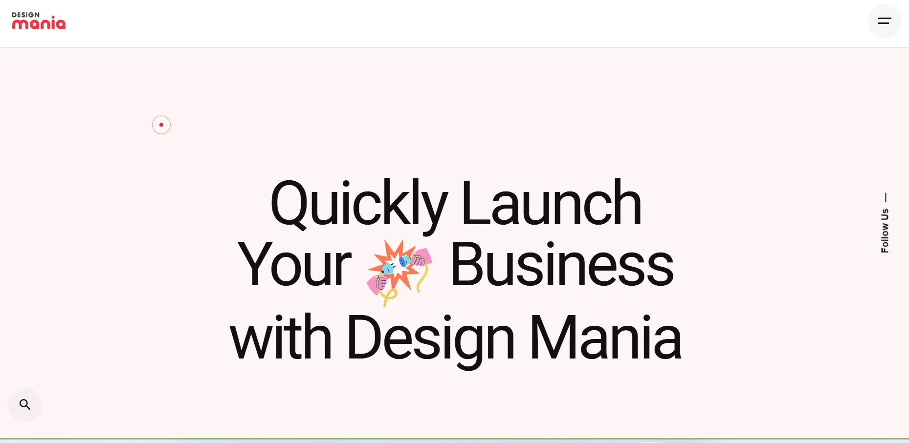 Design Mania Homepage