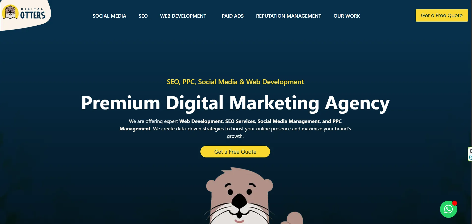 Digital Otters Homepage