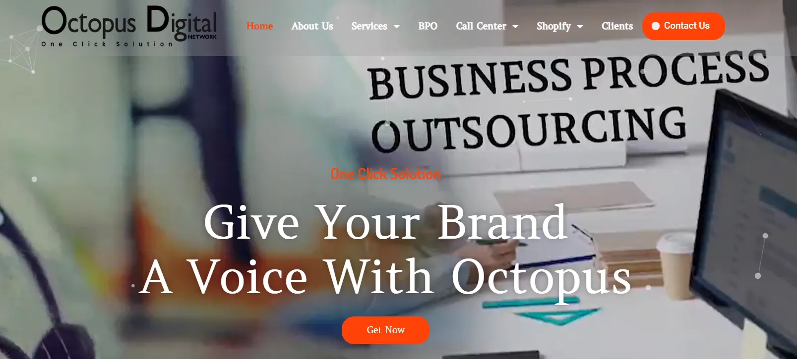 Oktopus Digital Homepage