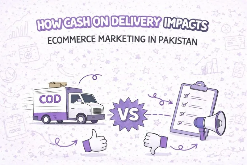 How cash on delivery impacts ecommerce marketing in Pakistan - Sash Digital